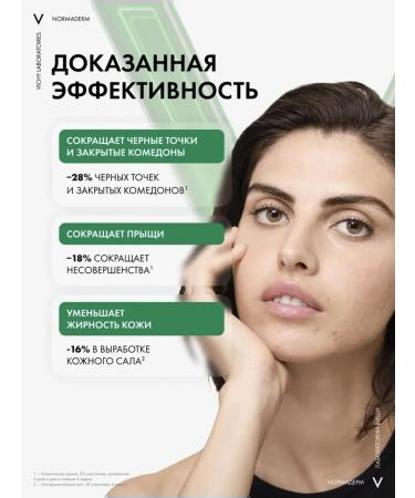 LA Roche-Posay Normaderm cleansing gel from acne for face and body 45 ml - Buy Online on GoSupps.com