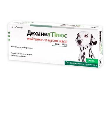 KRKA Dehinel plus No. 10 with the taste of meat against helminths