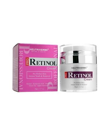 NEUTRIHERBS Premium face cream with retinol rejuvenating - Buy Online on GoSupps.com