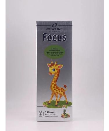 Gairbekstore NewLine Focus syrup 150 ml - for concentration memory - Buy Online on GoSupps.com