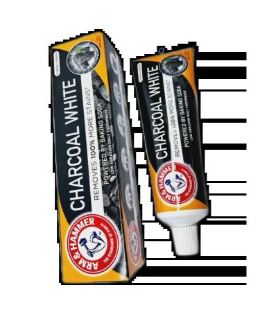 Arm & Hammer Charcoal White 125g 2 pcs toothpaste - Buy Online on GoSupps.com