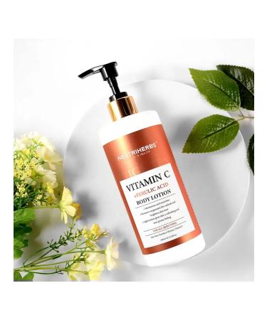 NEUTRIHERBS Body lotion with vitamin C and feralic acid - Buy Online on GoSupps.com