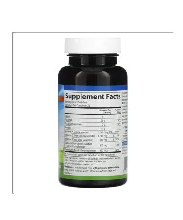 Carlson Labs Aces vitamins A C E + Selenium Aces 50 Soft Gels 50 soft ... - Buy Online on GoSupps.com