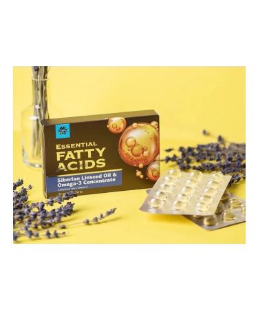 Siberian Len and Omega-3 30 capsules - Buy Online on GoSupps.com