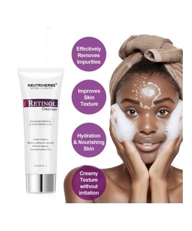 NEUTRIHERBS Washing gel with retinol and hyaluronic acid - Buy Online on GoSupps.com