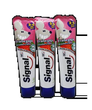 Signal Children's toothpaste berries 3-6 years old 3 pcs
