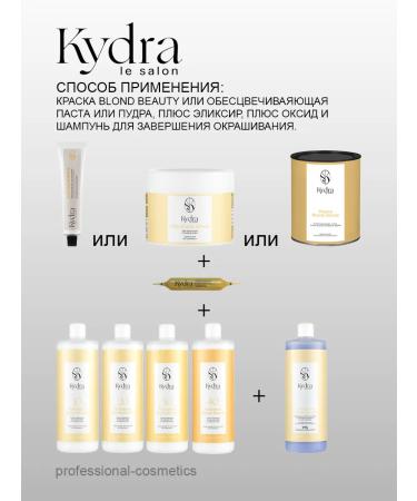 kydra SB00 Ultra Natural Blonde 2pcs 60ml clamp - Buy Online on GoSupps.com