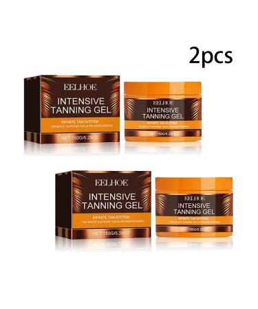 Eelhoe bronzing gel to restore tanning 2 pcs