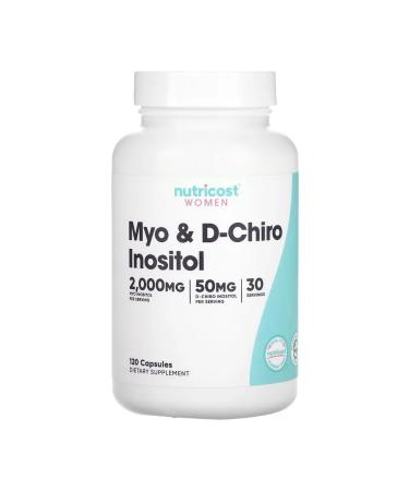 Nutricost For women myo and d-hiro inositol 120 capsules