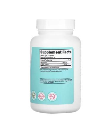 Nutricost For women myo and d-hiro inositol 120 capsules - Buy Online on GoSupps.com