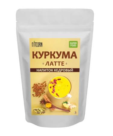 FITCORN Kurkuma Latte Kedrovi Kurkuma