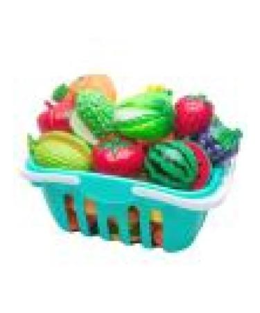 Children's gaming set kitchen with a cutting board
