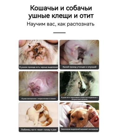 Remedy for cleaning the ears of dogs and cats 60ml - Buy Online on GoSupps.com