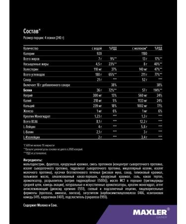 Heiner Maxler SPECIAL MASS Gainer 5450g cookies - Buy Online on GoSupps.com