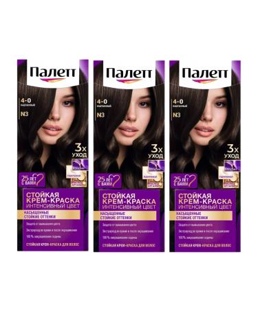 palette Hair Cream N3 Boe 4-0 3pcs - Buy Online on GoSupps.com