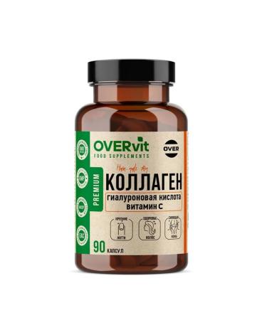 vitbrand Collagen+vitamin C+hyaluronic acid Overvit 90 capsules