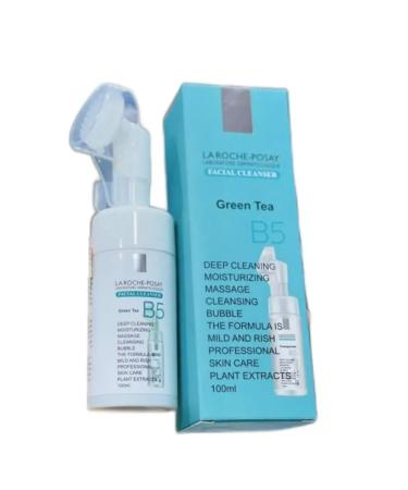 La RochePosay gel foam 100 ml of foam for washing Green Tea B5 Facial Cleanser - Buy Online on GoSupps.com