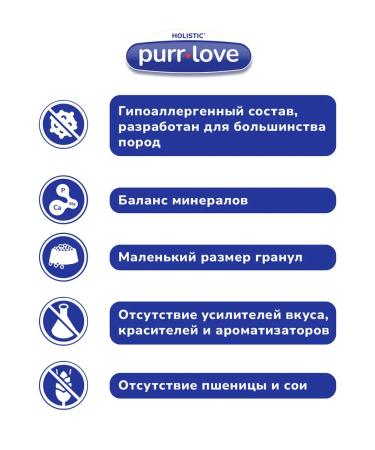 Purr Love Dry food for sterilized cats turkey 1.5 kg - Buy Online on GoSupps.com
