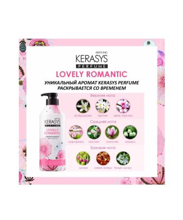 KeraSys Lovely Romantic Daisy Freesia shampoo 600 ml - Buy Online on GoSupps.com