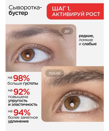 MIXIT Whey for eyelash growth and eyebrows mascara for volume and gel - Buy Online on GoSupps.com
