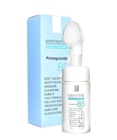 La RochePosay gel foam 100 ml foam for washing Facial Cleanser Pomegranate B5