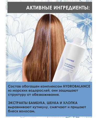 concept Moisturizing hair air conditioner 1000 ml - Buy Online on GoSupps.com