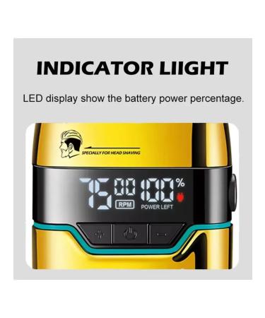 Elegant electric blower with gold design - Buy Online on GoSupps.com