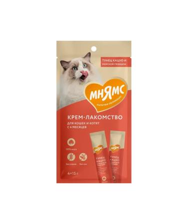 Mnyams Crying treat with tuna and scallop 5 per 60 grams - Buy Online on GoSupps.com