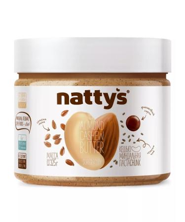 Nattys Walnut pasta without sugar with chia and flax seeds 325 g