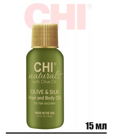 chi Olive Silk silk oil olive of hair moisturizing and body 15ml
