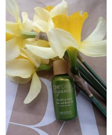 chi Olive Silk silk oil olive of hair moisturizing and body 15ml - Buy Online on GoSupps.com