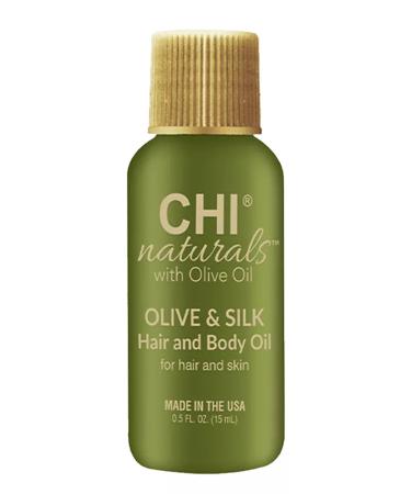 chi Olive Silk silk oil olive of hair moisturizing and body 15ml - Buy Online on GoSupps.com