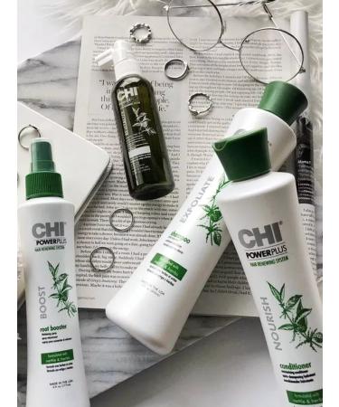 chi Power plus exfoliate exfoliating and cleansing shampoo - Buy Online on GoSupps.com