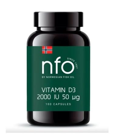 Norwegian Fish Oil Vitamin D3 2000 Strong bones - Buy Online on GoSupps.com
