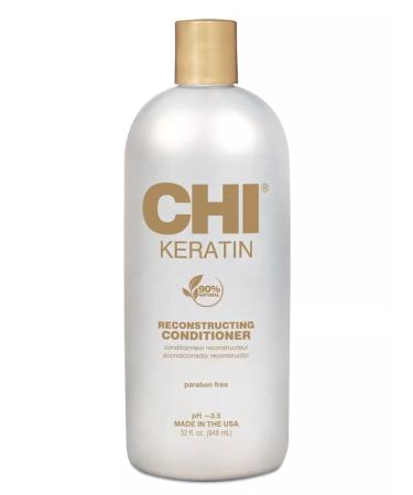 chi Restoring hair air conditioner with keratin keratin - Buy Online on GoSupps.com