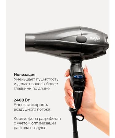Hairway Professional hair hair dryer with nozzles - Buy Online on GoSupps.com