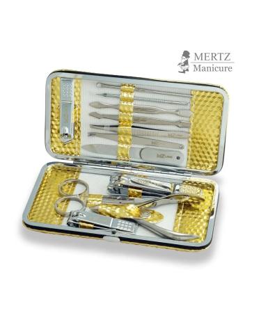 MERTZ Manicure set 12 items for nail care