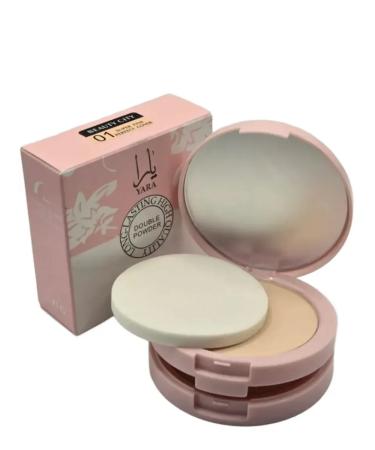Chinese cosmetics Facial powder matting compact yara tone # 01