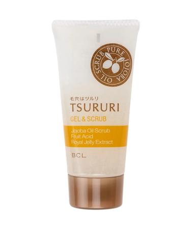 Tsururi Gel-scrub for deep purification of pores with jojoba oil 55 g - Buy Online on GoSupps.com