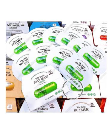 Banobagi Sedding fabric mask Jelly Mask Relaxing 10pcs - Buy Online on GoSupps.com