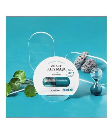 Banobagi Jelly Mask Vitalizing Refresh a revitalizing sheet mask (10 pcs) - Buy Online on GoSupps.com