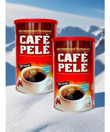 CAFE PELE Coffee soluble 2 banks in 200 g