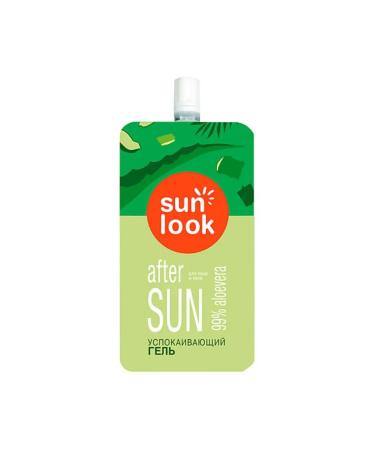 SUN LOOK Face and body gel with aloe after tanning 20 g