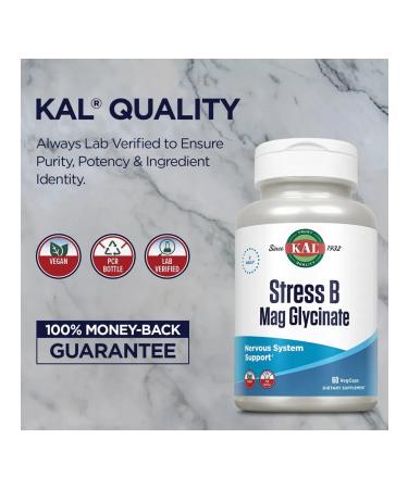 KAL Magnesium glycinate and B vitamins - Buy Online on GoSupps.com