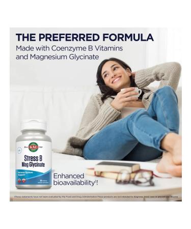 KAL Magnesium glycinate and B vitamins - Buy Online on GoSupps.com