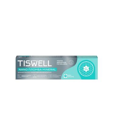 TISWELL Toothpaste with nanohydroxyapatitis without fluorine 110 grams - Buy Online on GoSupps.com