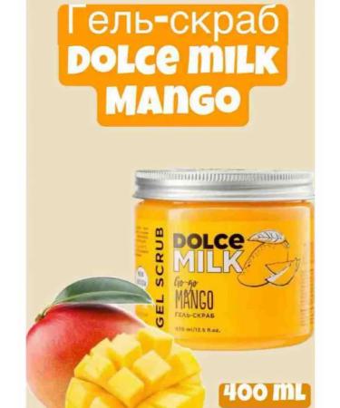 DOLCE MILK Gel body scrub with aroma Mango 400 ml