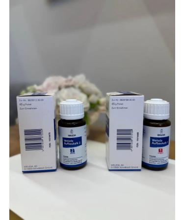 Aufbaukalk Weleda aufbaukalk 1 and 2 (2 UEs at 45 g) - Buy Online on GoSupps.com