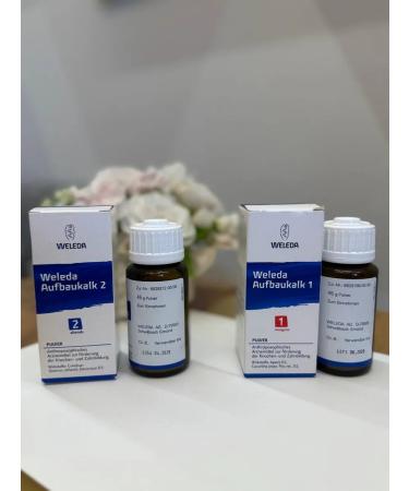 Aufbaukalk Weleda aufbaukalk 1 and 2 (2 UEs at 45 g) - Buy Online on GoSupps.com