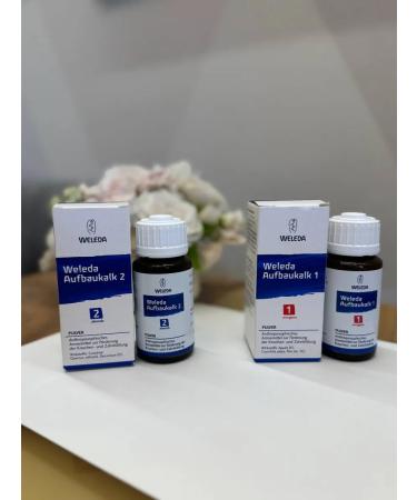 Aufbaukalk Weleda aufbaukalk 1 and 2 (2 UEs at 45 g) - Buy Online on GoSupps.com